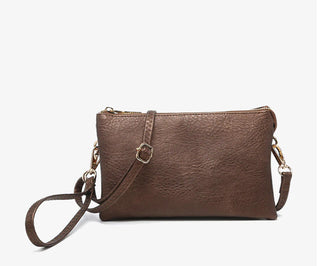 Jen & Co Riley Crossbody Cocoa Pearl M013