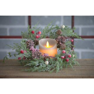 Christmas Eve Candle Ring 4.5”