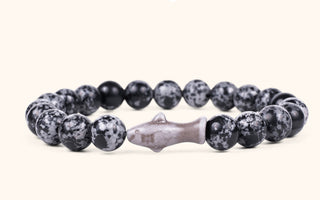 Fahlo Voyage Shark Bracelet Ocelli Stone