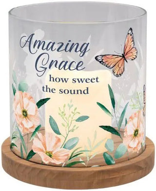 Amazing Grace Hurricane Candle