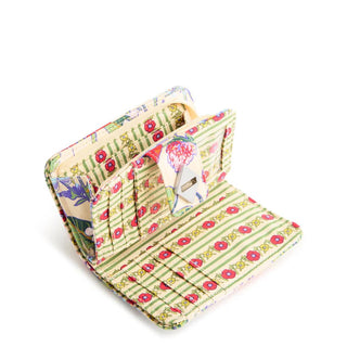Vera Bradley Small Turnlock Wallet All the Pretty Flowers