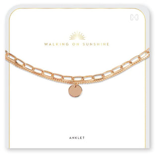 Coco + Carmen Walking on Sunshine Anklet