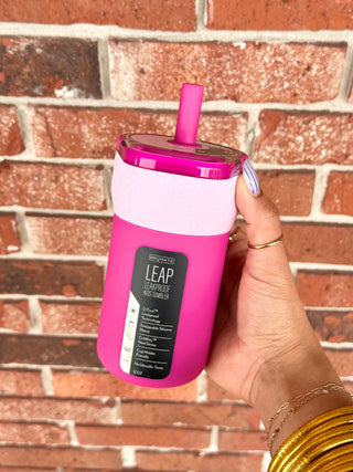Brumate Leap Frosted Rose 12oz