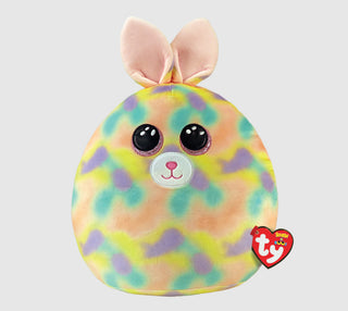 Ty Squish A Boo Furry the Easter Pastel Bunny