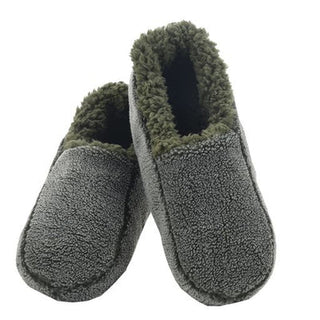 Snoozies Men's Two Tone Olive
