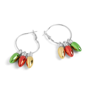Whispers Christmas Bulbs Multi Earrings WN004191