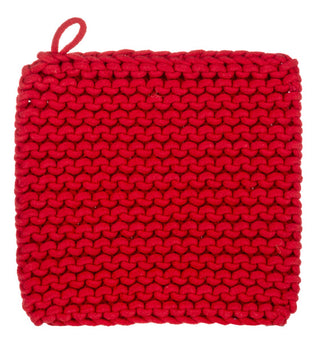 Crochet Pot Holder Red