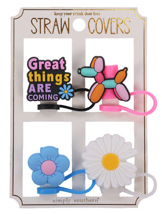 Simply Southern Straw Covers Great Things