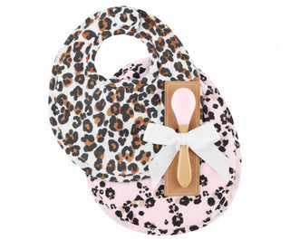 Mudpie Muslin Bib & Spoon Set