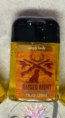 SS Raised Right Hand Sanitizer