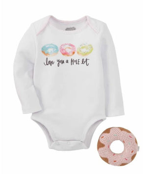 Mudpie Donut Rattle Crawler Set 0-6M