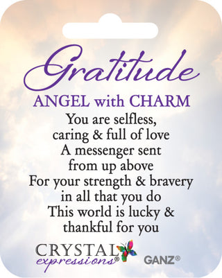 Gratitude Angel w/Charm