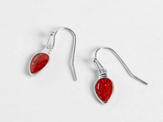 Whispers Red Light Bulb Earrings WN004432
