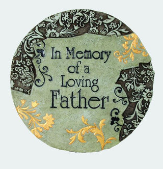 In Memory of a Loving Father Garden Stone