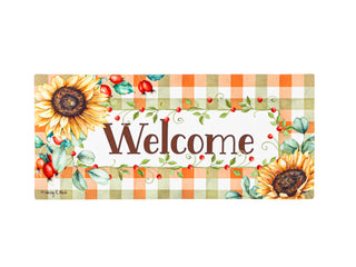 Farmhouse Fall Wreath Switch Mat