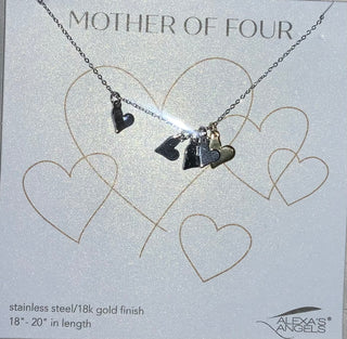 Alexa’s Angels Mother of Four Necklace