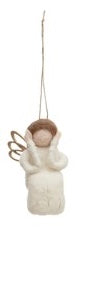 Wool Felt Angel Ornament