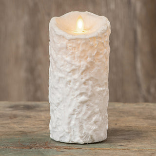 Snowy White Pillar