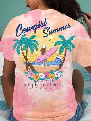 Simply Southern Cowgirl Summer Tropic T-Shirt