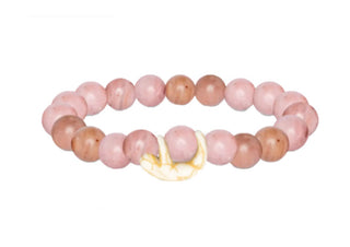 Fahlo Sloth Bracelet Wildflower Pink