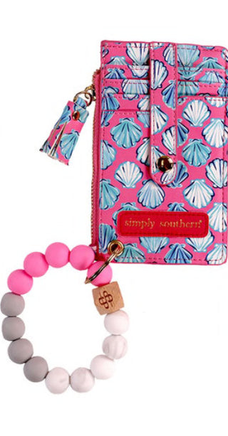 Simply Southern Bead Wallet Bangle Shell