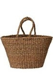 Hand Woven Tote w/Handles