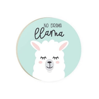No Drama Llama Car Coaster 0635