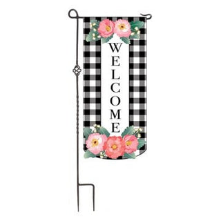 Spring Floral Welcome Everlasting Impressions Textile Decor