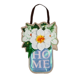 Magnolia Mason Jar Door Decor