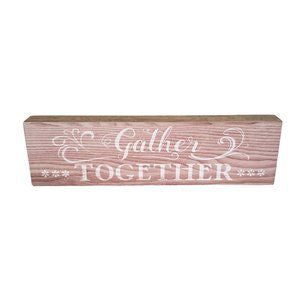 Gather Together Plaque