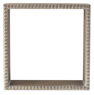 Beaded Edge Shadow Box Wall Shelf