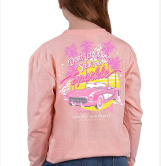 Simply Southern Long Sleeve T Shirt Sparkle Reef