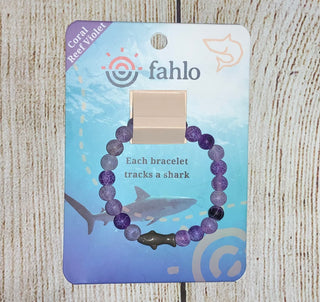 Fahlo Voyage Shark Bracelet Coral Reef Violet