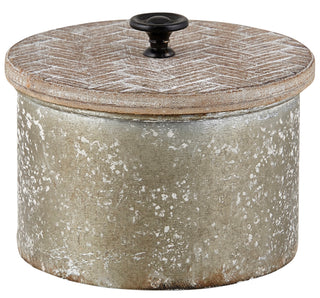 Metal Container w/Lid