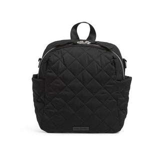 Vera Bradley Performance Twill Convertible Small Backpack Black