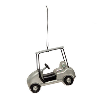 Glass Golf Cart Ornament