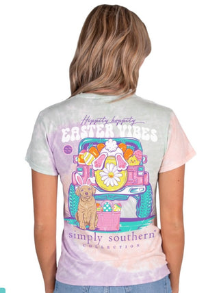 Simply Southern Hippity Hoppity Easter Vibes Shirt Adult