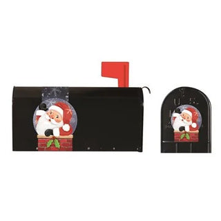 Santa Saddle Mailbox Wrap