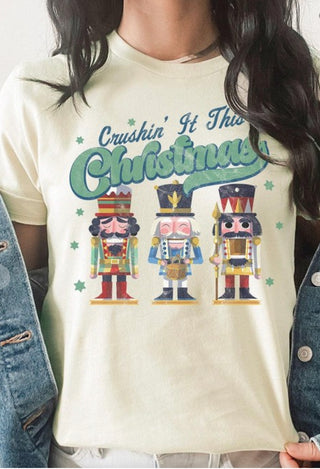 Kissed Apparel Crushin It This Christmas Nutcracker T-Shirt