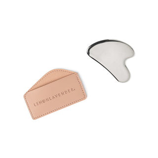 Lemon Lavender Stainless Steel Gua Sha