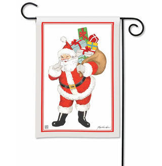 Santa’s Presents Garden Flag