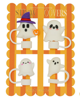 Simply Southern Straw Covers Fall Ghost