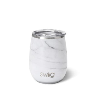 Swig Marble Stemless Wine Cup 14oz.