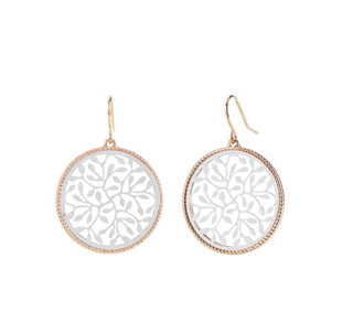 Whispers Filigree Swirl Dangle Earrings WN4036