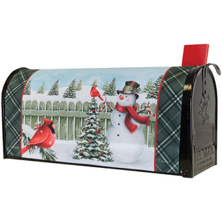 Snowy Friends Mailbox Cover
