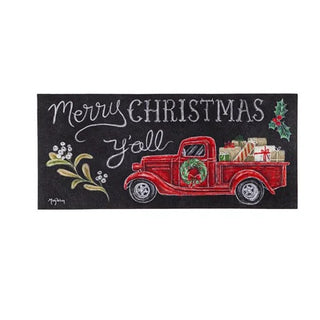 Merry Christmas Y’all Red Truck Switch Mat