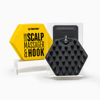 Tooletries Scalp Massager & Hook Charcoal