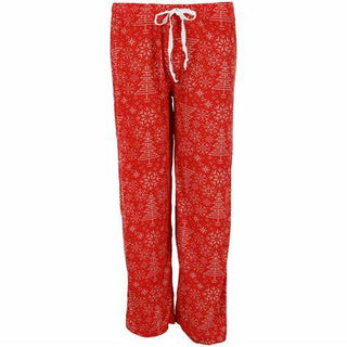Hello Mello Holiday Lounge Pant Red Cross Stitch