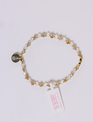 Simply Southern Bracelet Stacks J - Gold and Clear