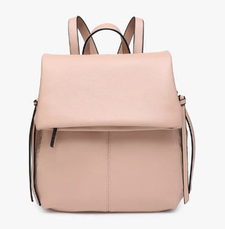 Jen & Co Adley Foldover Backpack Mauve M2468